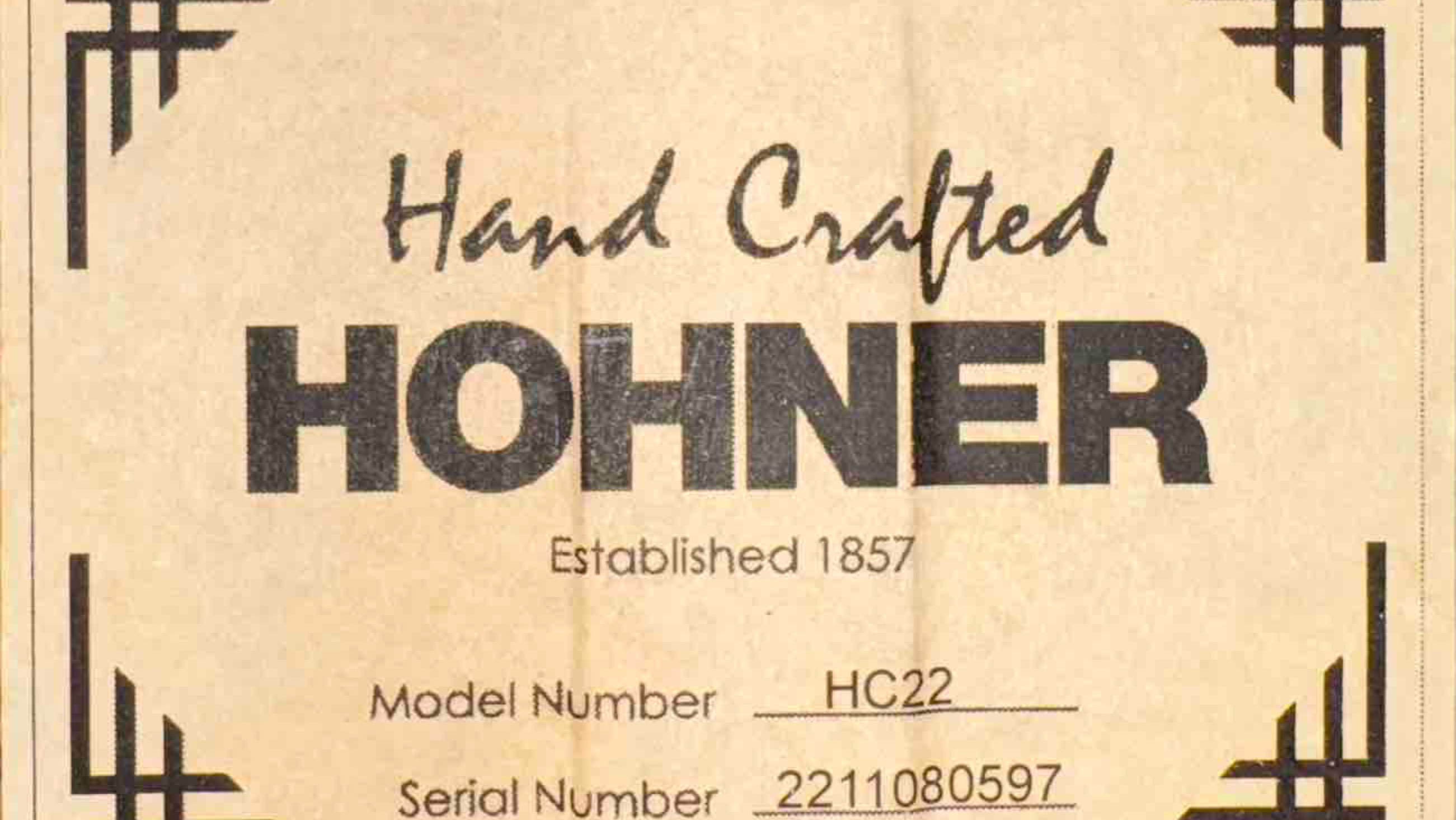 Гитара Hohner HC 22 размер 1/2 - Монолог дождя (В. Ерзунов)