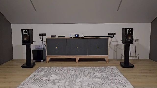 Акустическая система Atalante 4
Усилитель Rotel S14
Кабели RSX Benchmark, VooDoo Spectra