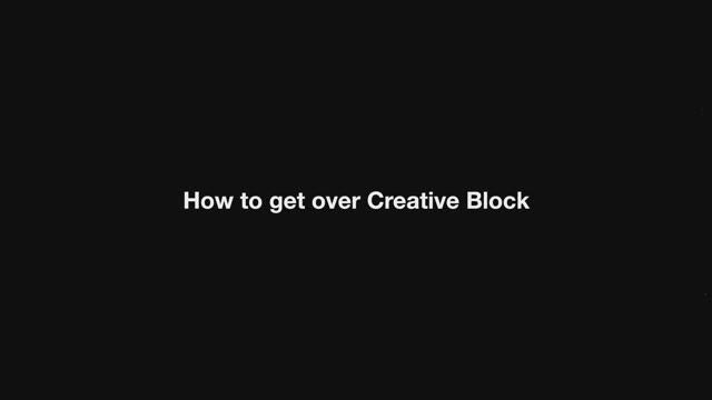 Jumpstarting Your Creativity - How to Overcome Blocks and Find Inspiration