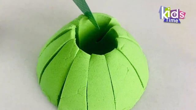 Kinetic sand. =1= Игры с кинетическим песком. Видео для детей