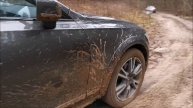 Volvo V90 Cross Country offroad. Volvo in mud. Volvo AWD test.