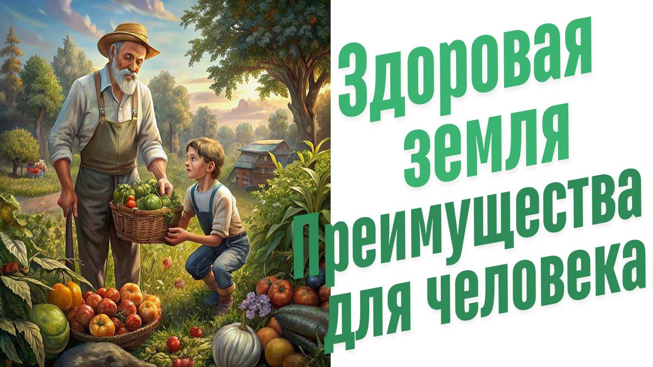 Здоровая земля и человек.