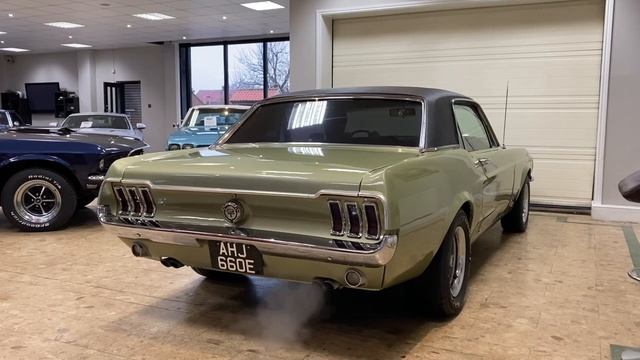 1967 Ford Mustang SCode 390 GTA V8  Cold Start Revs  Idle  Insane V8 Sound