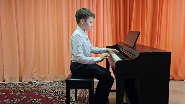 Калинин Павел 11 лет, Р. Шуман "Первая утрата"