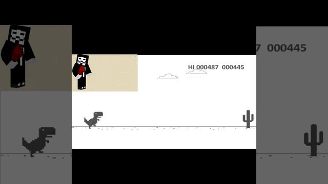 Нуб vs Про vs Читака Обзор игры Google Dinosaur