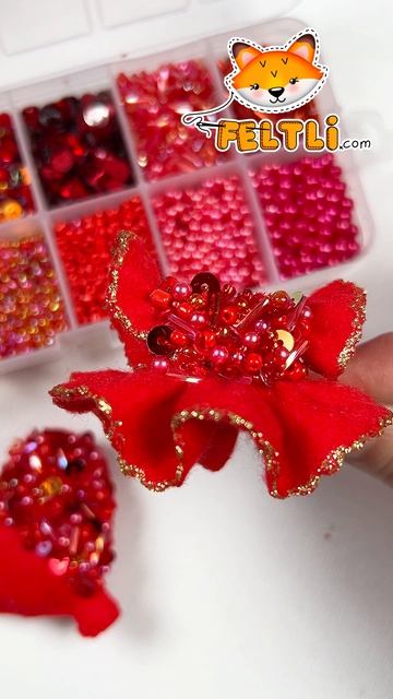 Сердце из фетра ❤️