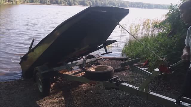 лодка из пнд