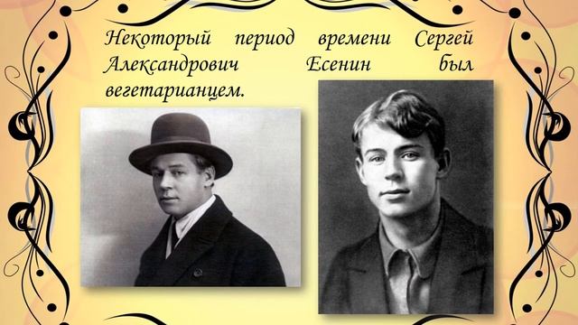 Видео «Интересные факты о С.А.Есенине»