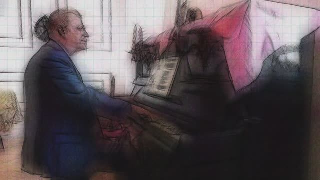 Картина маслом "Юбилей 60 лет в кругу семьи"