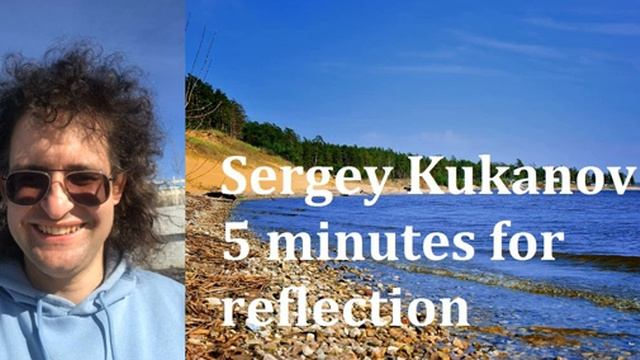 Five minutes for reflexion. Episode 9. To see the sun...