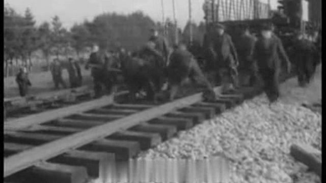 Док.фильмы Э.РЯЗАНОВА /  Дорога имени Октября 1951 г