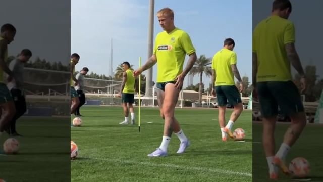 Никита Кривцов ведет тренировочный день