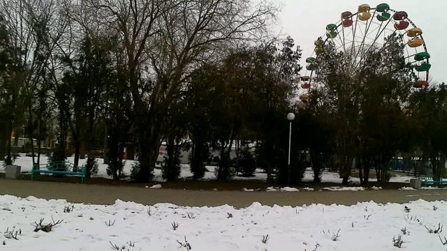 Зима продолжается на Кубани!