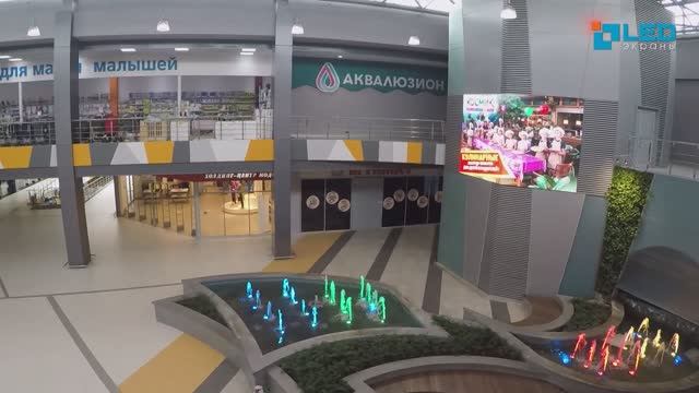 OUTDOOR видеоэкраны для ТЦ «Вейпарк», г. Москва, Р3 мм