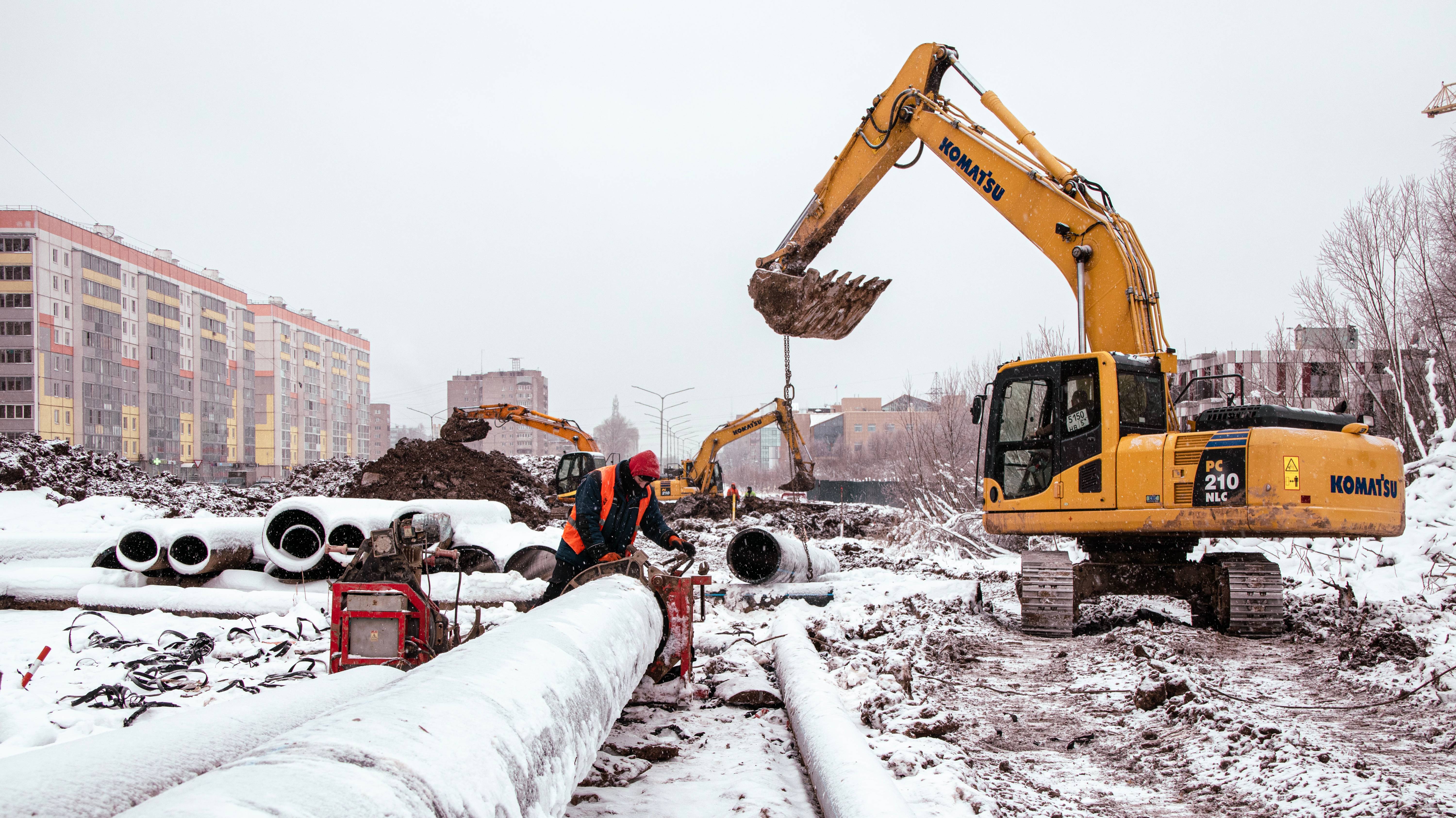 Строительство продолжения Большой Московской улицы вышло на стадию прокладки сетей