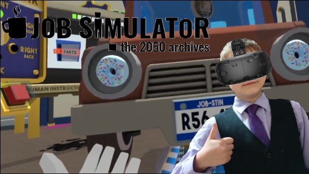 Работаю механиком в job simulator VR!