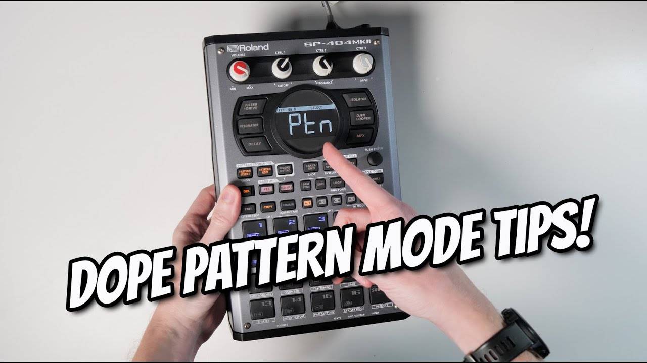 Roland SP-404 MK II: Dope Tips for Pattern Mode!