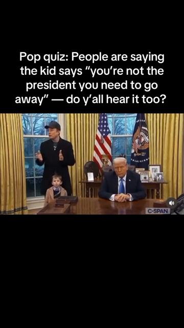 Do you really hear those words?