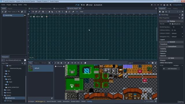 G-13 - The World Map Tilemap Creation