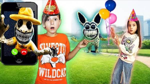 ВЫЗВАЛ ЗООНОМАЛИЮ и ИСПОРТИЛ День Рождение Сестре Zoonomaly в реальной жизни