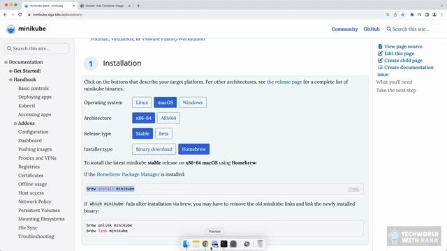 10.4 Minikube and kubectl Local Kubernetes Cluster