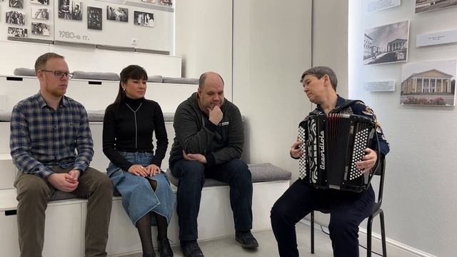 100-летие Заки Газимзянова баяниста и актера театра