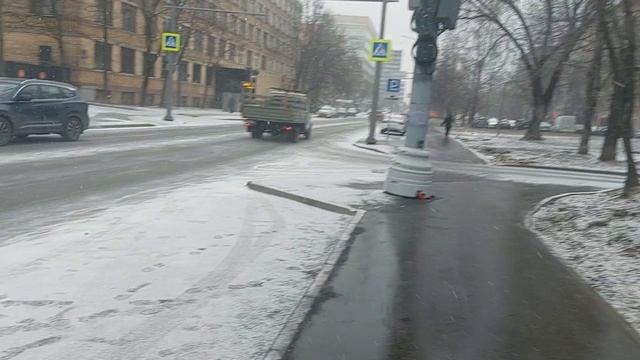 Снег Москва 13 февраля 2025