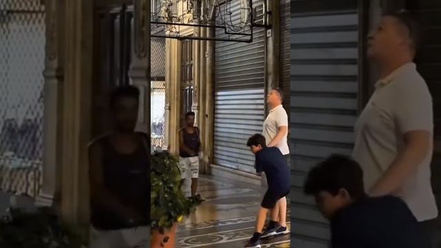 Bushman prank