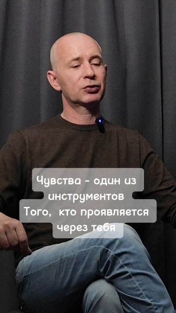 Чувства лишь инструмент Того, Кто проявляется через Тебя