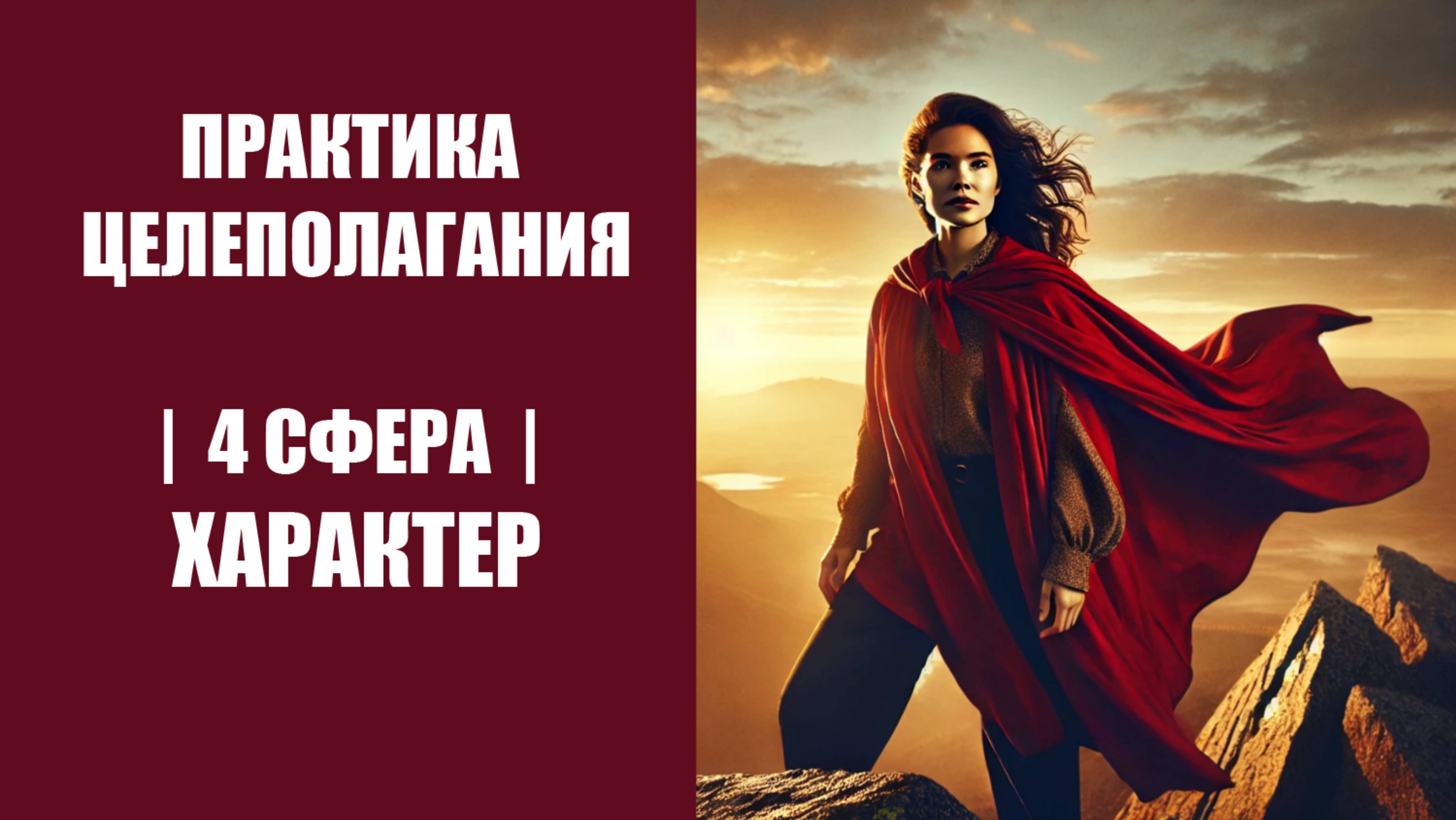 ПРАКТИКА ЦЕЛЕПОЛАГАНИЯ | 4 СФЕРА | ХАРАКТЕР