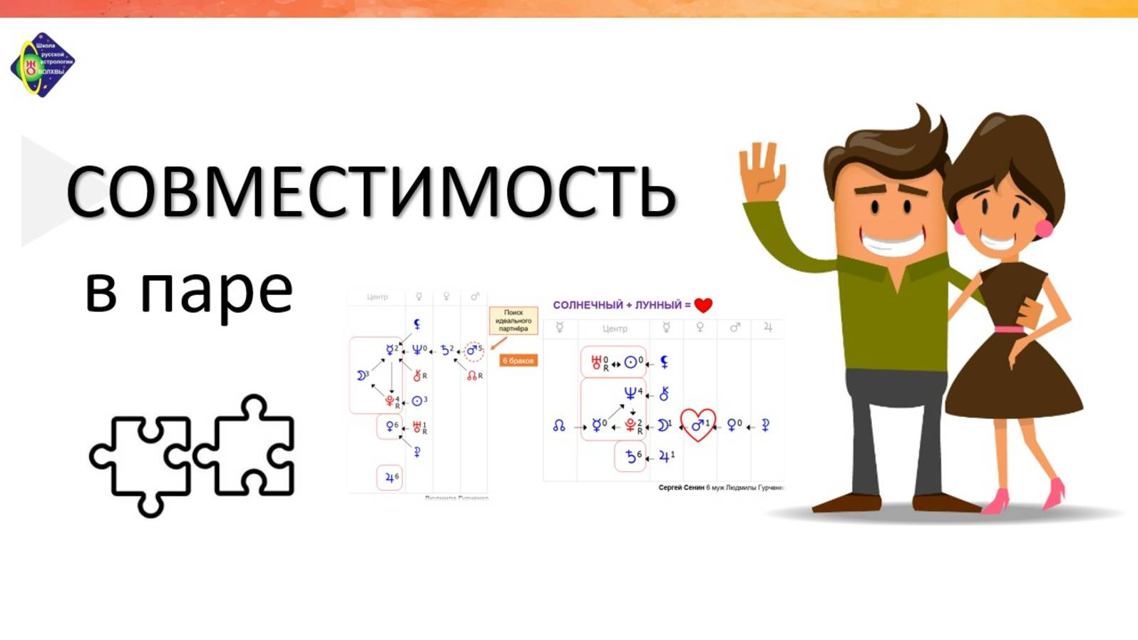 Совместимость в формуле души.