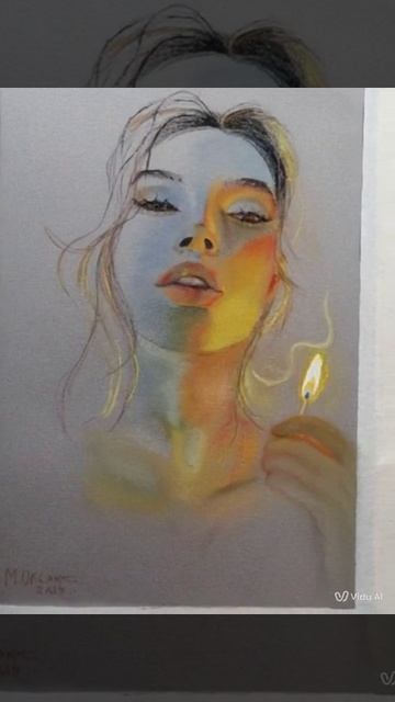 Девушка огонь