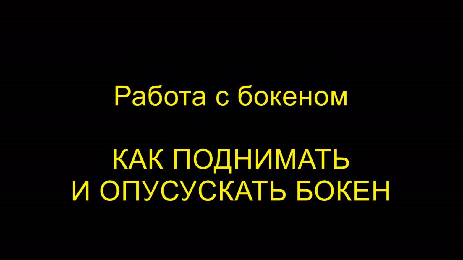 КАК ПОДНИМАТЬ И ОПУСКАТЬ БОКЕН. Работа с бокеном. Айкидо "Борей"