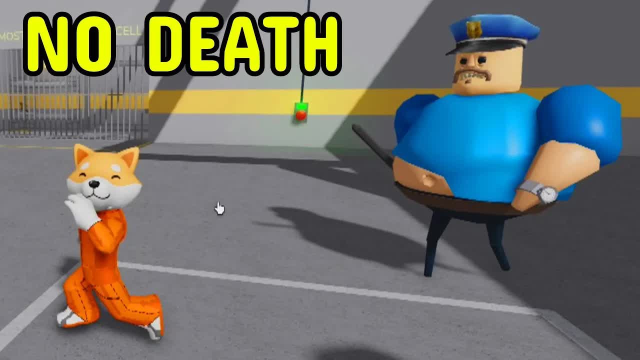 NO DEATH Hard chalenge! Speed run! No gadgets! BARRY'S PRISON RUN! (First Person Obby)