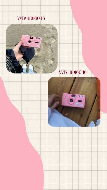 Kodak M35 многоразовый пленочный фотоаппарат, розовый WB 41016046 🌸