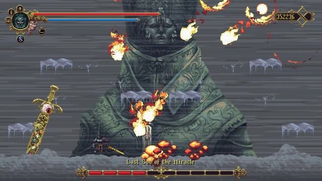 Blasphemous - All Bosses no miss with the Sword only and w/o one (mgc only)