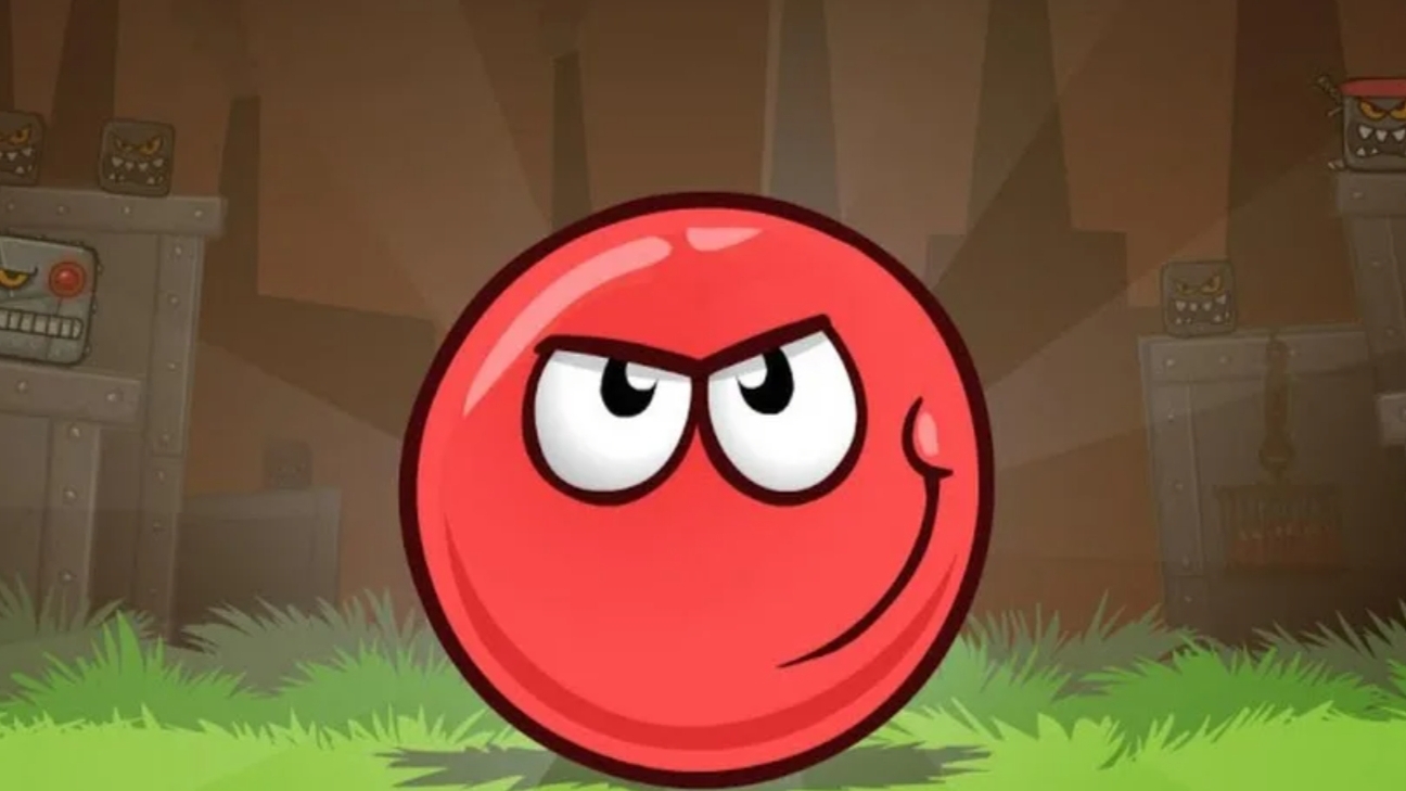 Красный Шарик и страшные квадраты . red ball4
