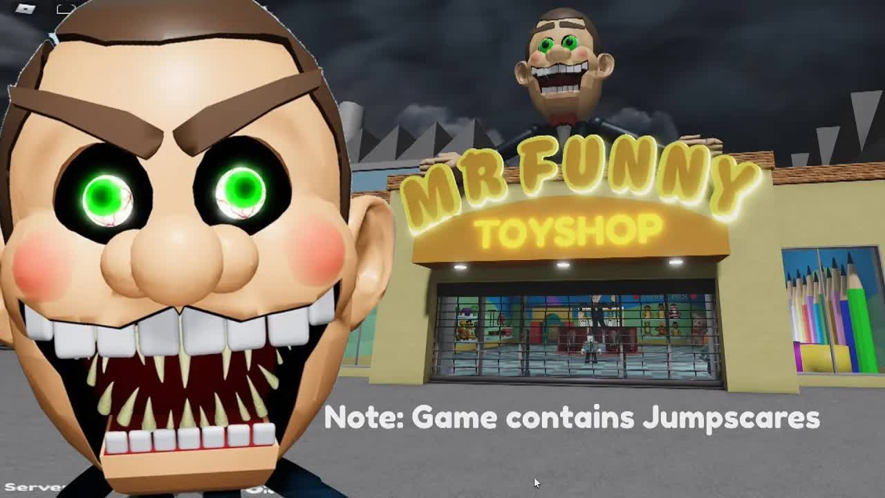 Escape Mr'Funny ToyShop (SCARY OBBY)
