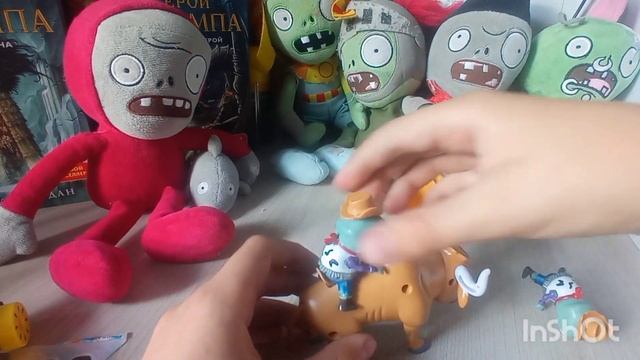 обзор на фигурку быка из PvZ 2