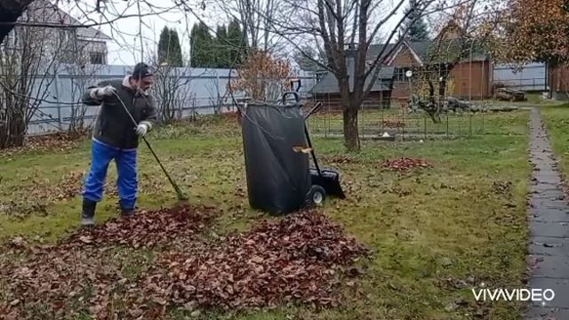 Осенние работы на участке.