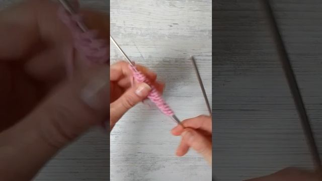 Как связать резинку 1×1 спицами
