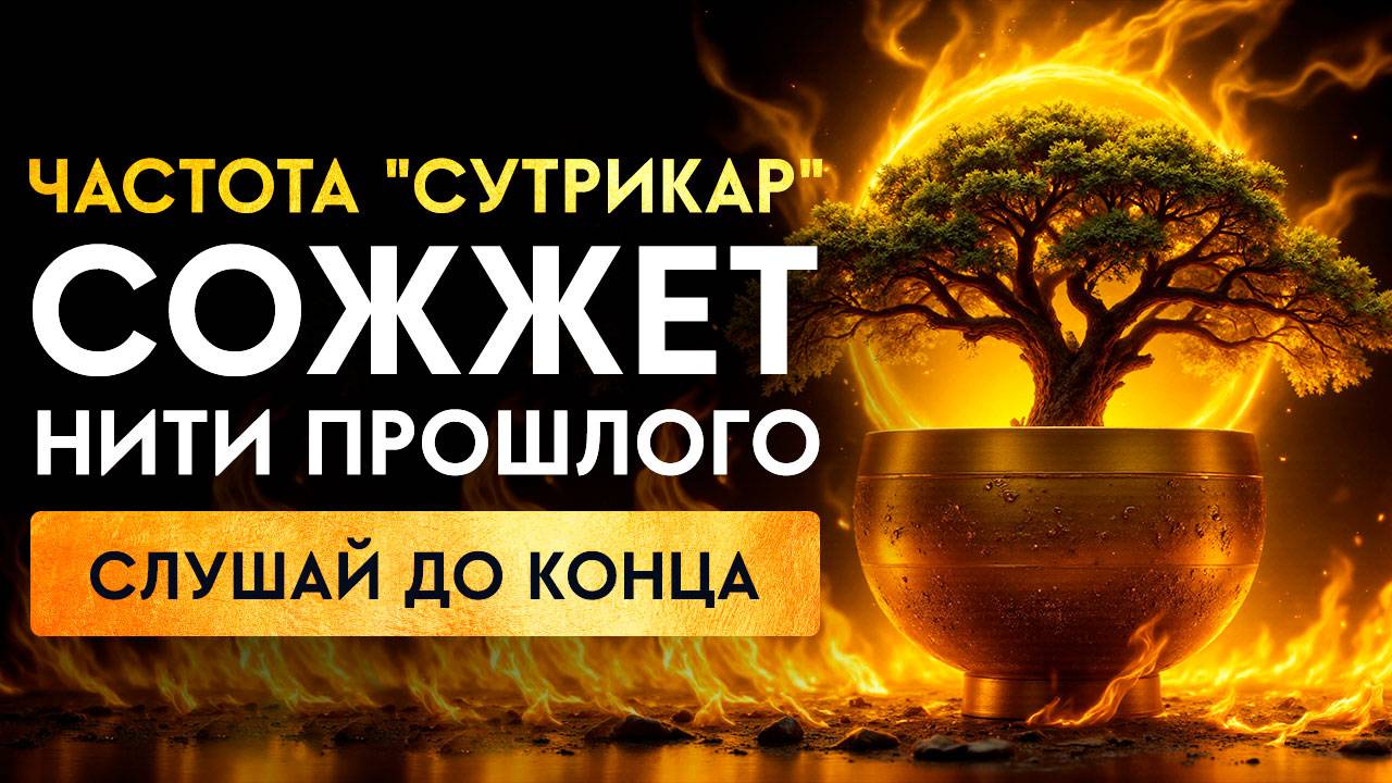 🔥Сними КАРМИЧЕСКИЕ Узлы, РОДОВОЙ Негатив, ТЕМНЫЕ Блоки! Возродись к Жизни