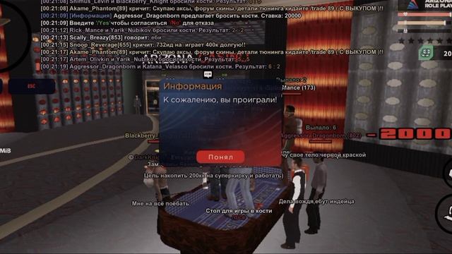 #1 ПОШЕЛ в КАЗИНО ***СЛИЛ?***ПУТЬ ЛУДОМАНА В GTA SAMP на ARIZONA RP