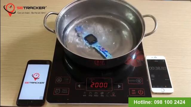 Video Test Khả Năng Chống Nước Đồng Hồ Wonlex GW400X
