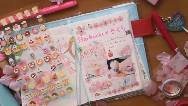 Hobonichi With Me | Sakura x Starbucks Japan🌸