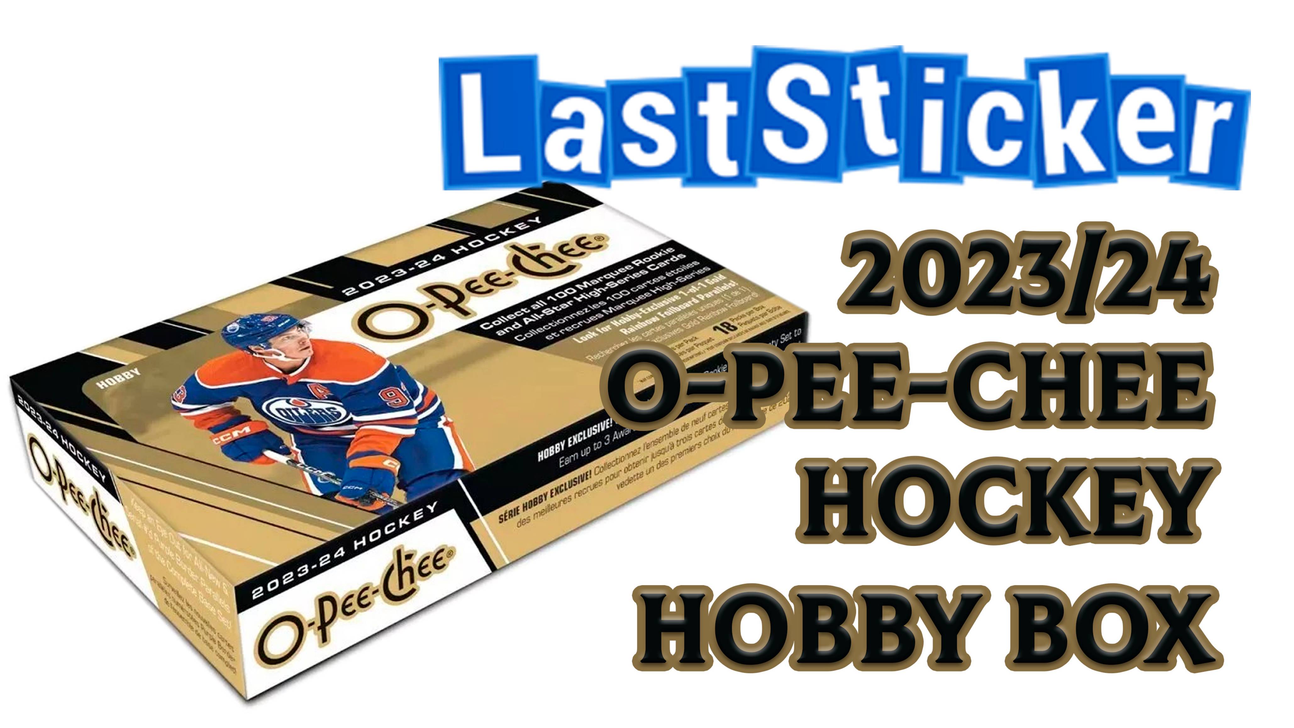 Boxbreak of Hobby box 2023/24 Hockey O-Pee-Chee