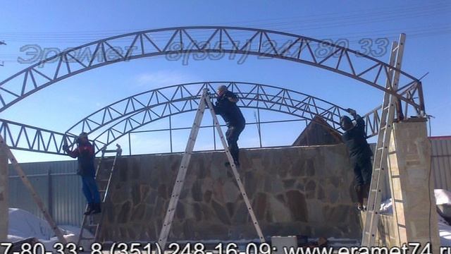 Навесы из поликарбоната Челябинск 18