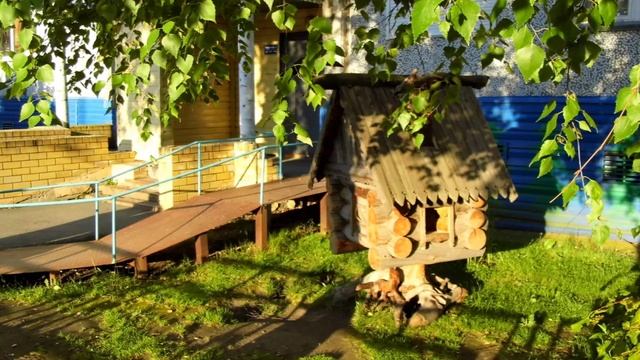 Сказка   около обычного дома в Тобольске