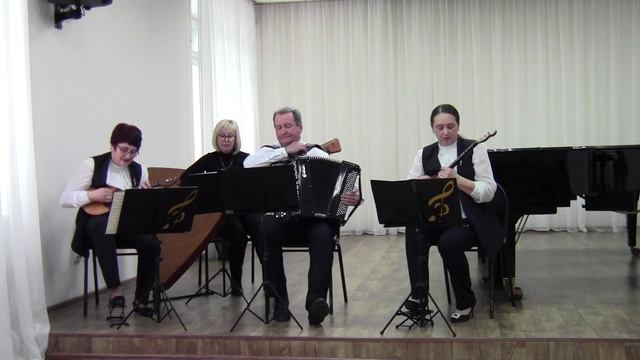 Народный коллектив ансамбль русских народных инструментов "Байд-квартет", ДШИ №40 г. Новокузнецк