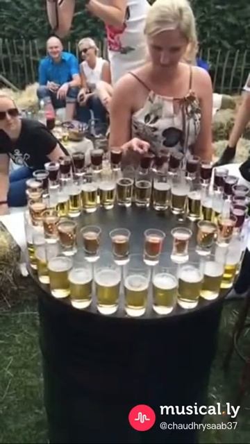 Большой коктейль из вина